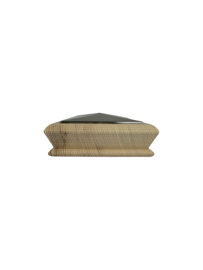 Unique Timber & Double Brushed Pyramid Newel Cap 90mm x 180mm - In Various Timbers - Image 8