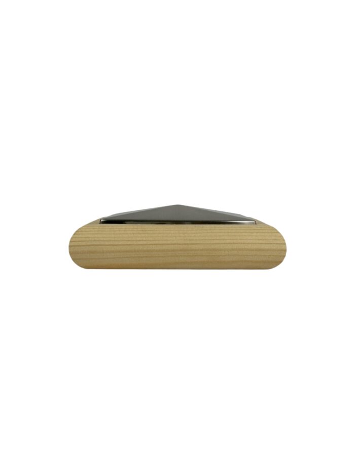 Unique Timber & Brushed Flat HALF Newel Cap - In Various Timbers - Image 7