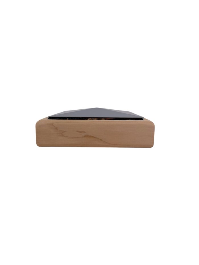 Unique Timber and Metal Newel Cap - In Various Timbers - Image 23