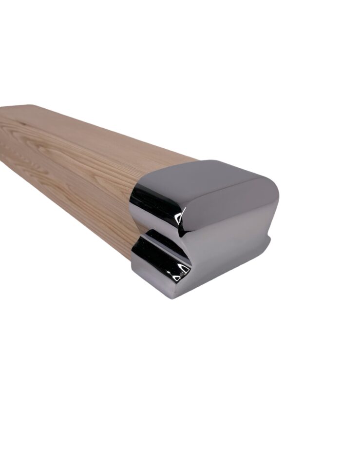 Chrome Low Profile End Cap - Image 2
