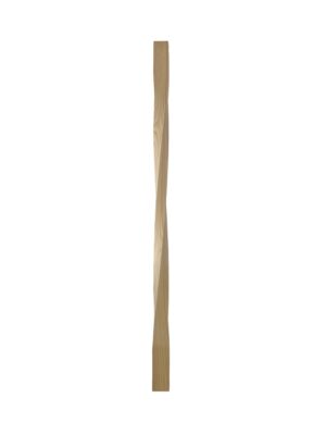 Hemlock Double Twist Contemporary Stair Spindle 41mm x 900mm