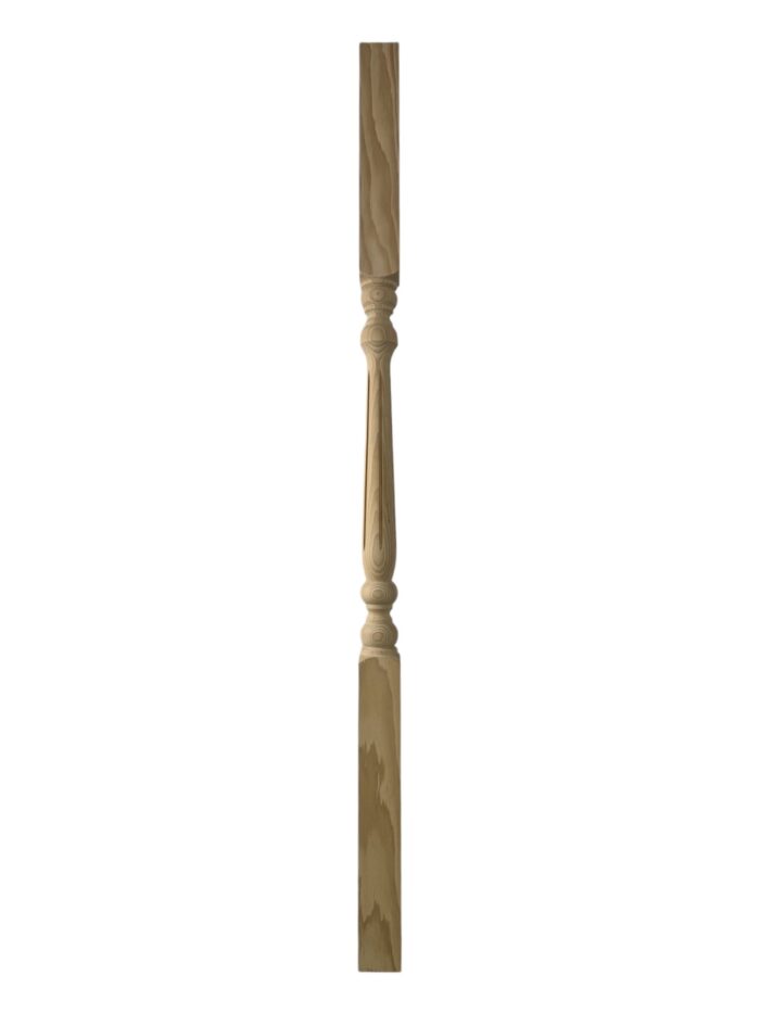 Hemlock Fluted Colonial Stair Spindle 41mm x 1100mm
