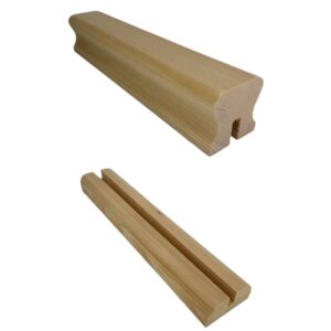 Hemlock 8mm Glass Handrail and 2-part Baserail - In Various Lengths