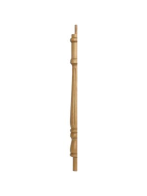Pine Fluted Georgian HALF Continuous Newel Post 90mm x 675mm