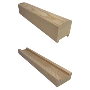 Hemlock Modern Handrails and Baserails - In Various Lengths