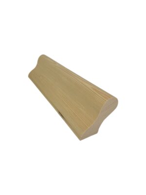 Hemlock Pigs Ear Wall Handrail - In Various Lengths