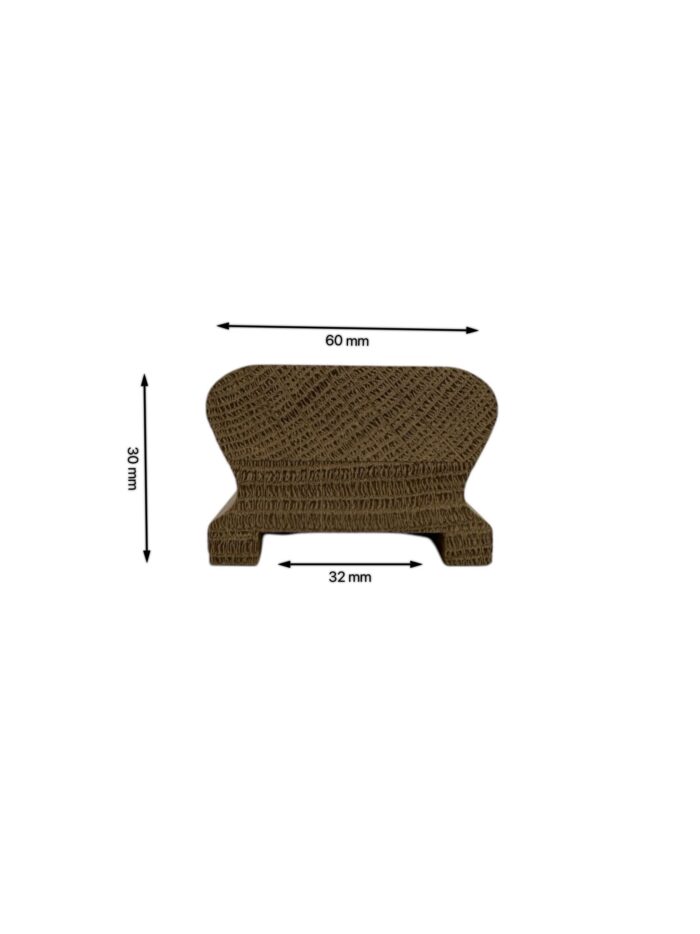 Oak Low Profile Handrail and Baserail 32mm - In Various Lengths - Image 3