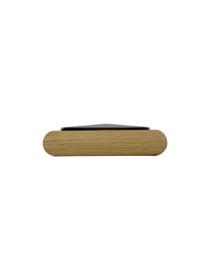 Unique Timber & Brushed Flat HALF Newel Cap - In Various Timbers - Image 3