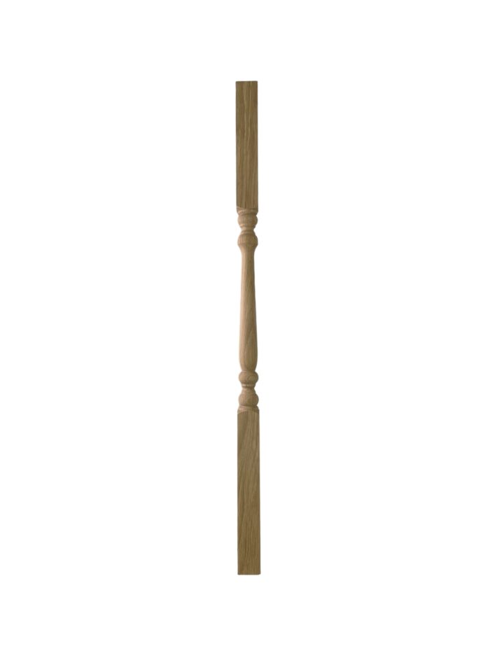 Stair Refurb Kit Oak Handrails Baserail & 41mm Spindles - Image 11
