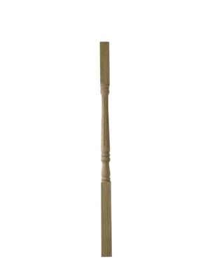 Oak Fluted Georgian Stair Spindle 35mm x 1100mm