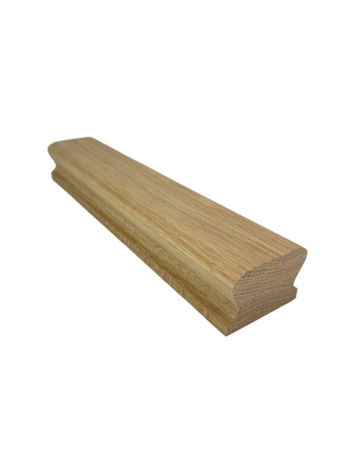 Oak Low Profile Handrail and Baserail 32mm - In Various Lengths - Image 6