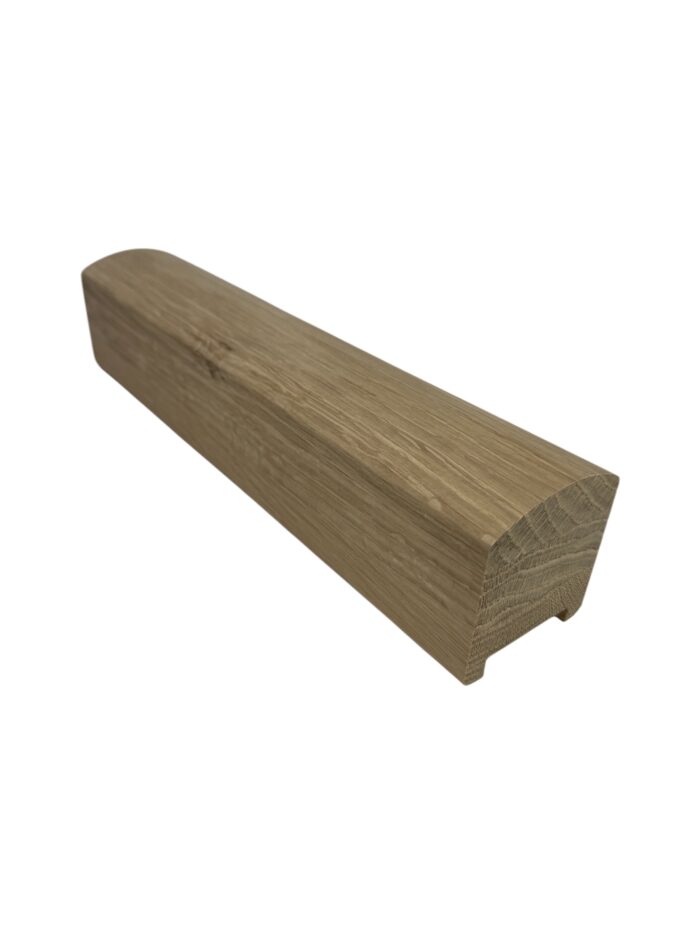 Oak Modern Handrails and Baserails - In Various Lengths - Image 2