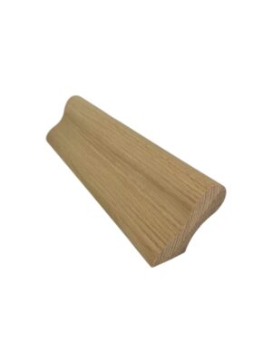 Oak Pigs Ear Wall Handrail - In Various Lengths