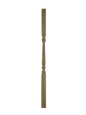 Oak Provincial Square Profile Stair Spindle 41mm x 900mm