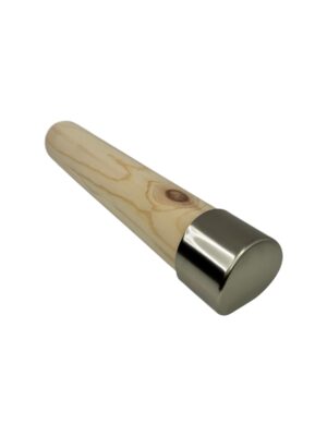 3.0m Mopstick Pine & Chrome or Brushed Nickel Wall Handrail Kit