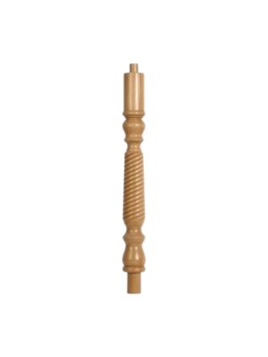 Pine Barley Twist Continuous Newel Post 90mm x 675mm