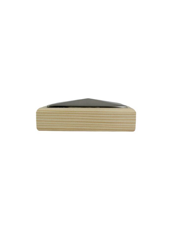 Unique HALF Timber and Metal Newel Cap - In Various Timbers - Image 25