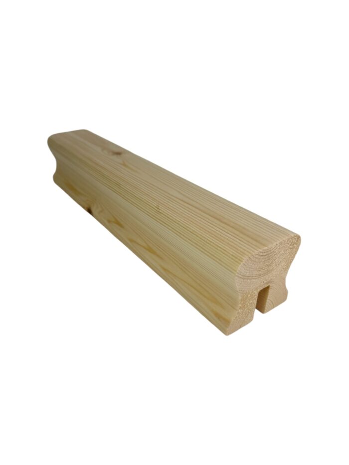 Pine 10mm Glass Handrail and 2-part Baserail - In Various Lengths - Image 2