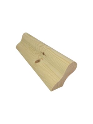 Pine Pigs Ear Wall Handrail - In Various Lengths