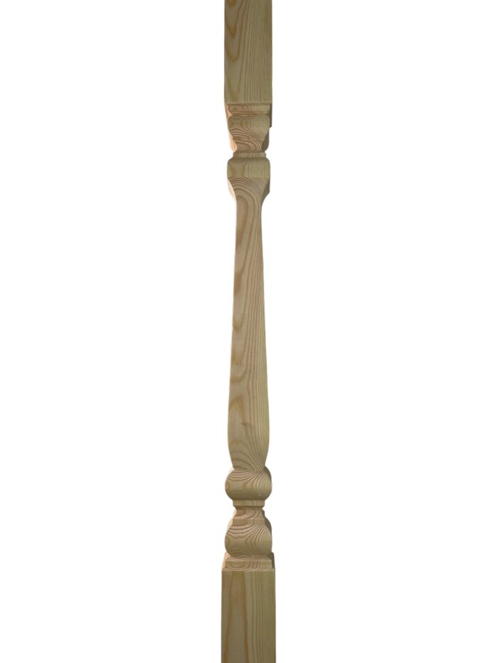 Pine Provincial Stair Spindle 35mm x 900mm - Image 2