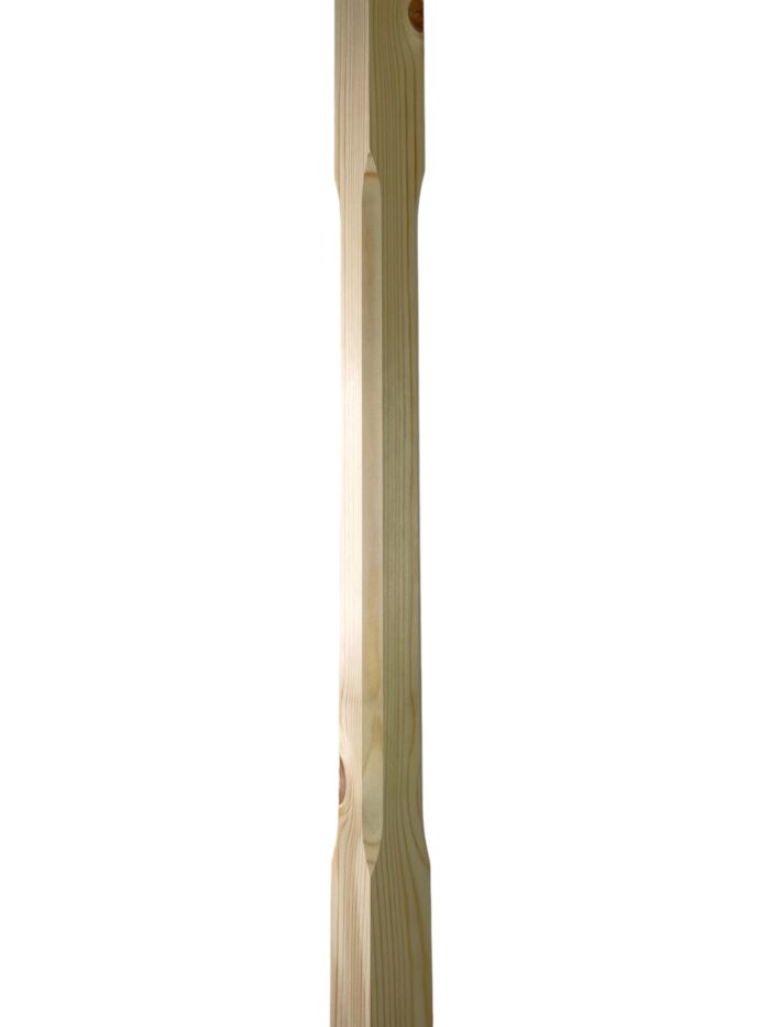 Pine Stop Chamfer Stair Spindle 41mm x 900mm - Image 2