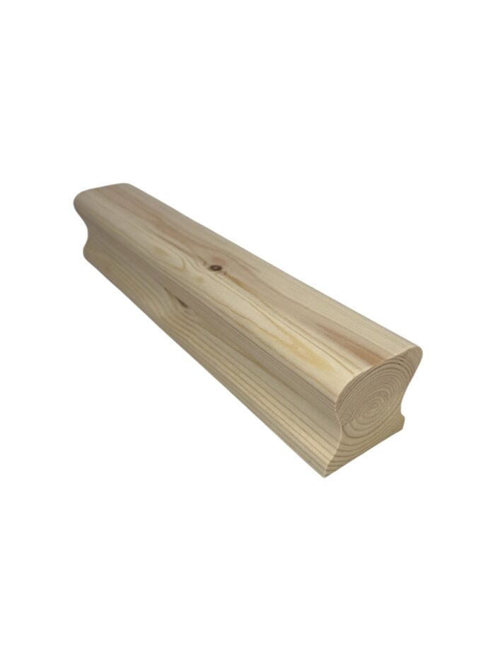 Pine Stair Handrail and Baserail 41mm - In Various Lengths - Image 6