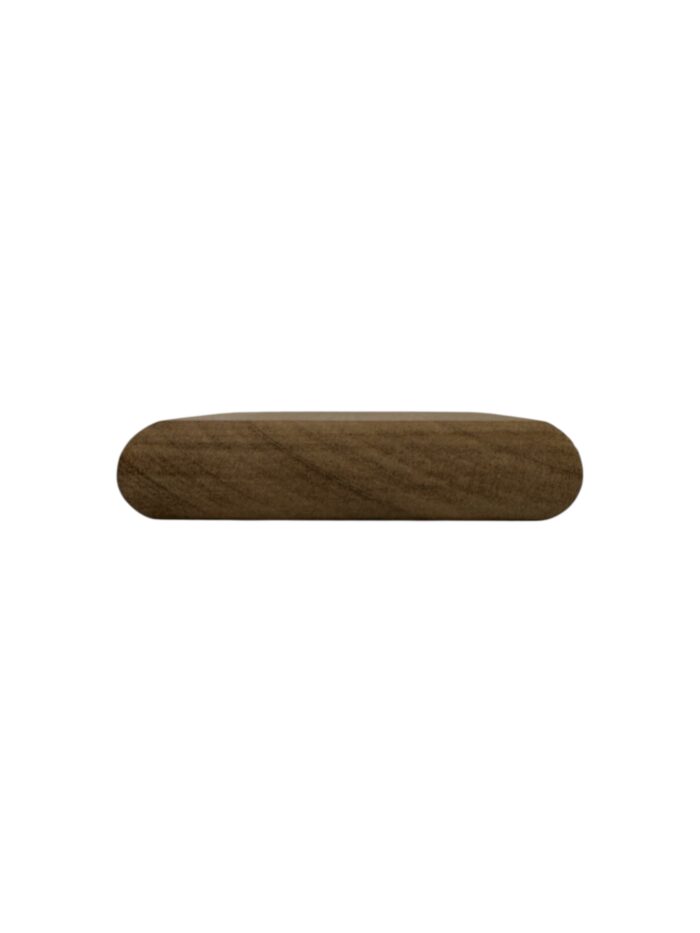 Sapele Square Flat Newel Cap 90mm - Image 3