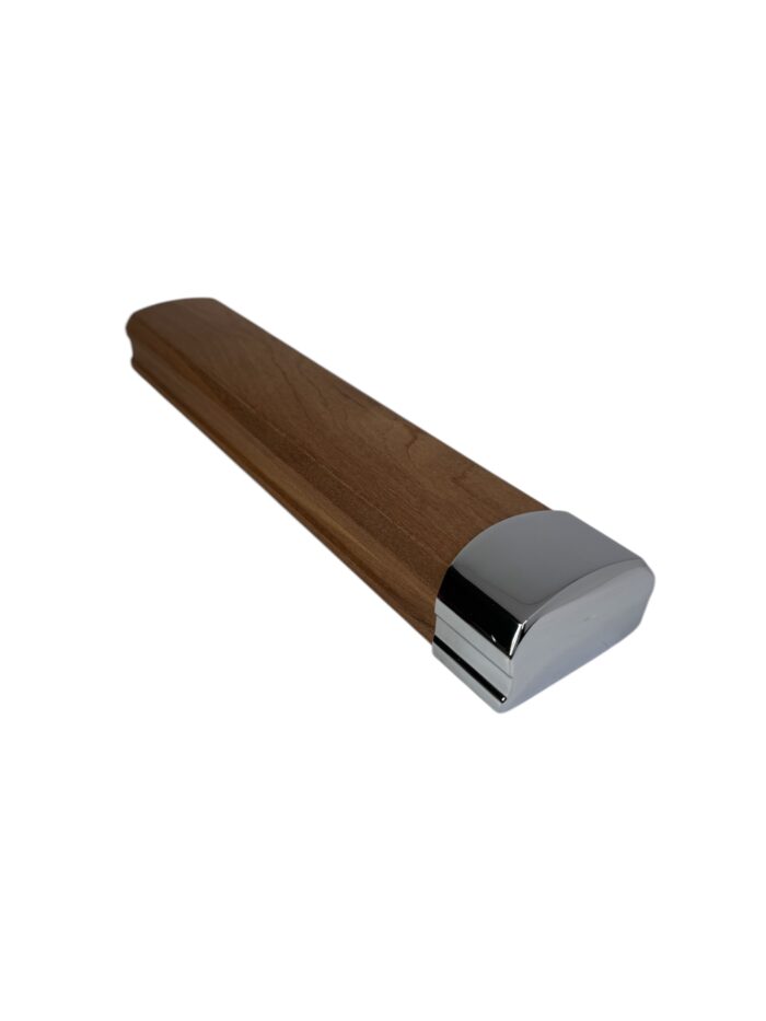 1.5m Solution Sapele & Chrome or Brushed Nickel Wall Handrail Kit