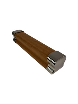 3.0m Traditional Sapele Wall Handrail Kit - Chrome or Brushed