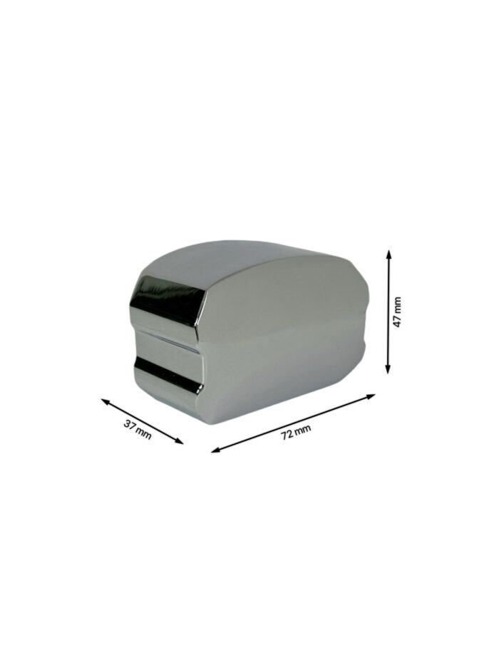 Solution Chrome Wall Handrail End Cap - Image 5