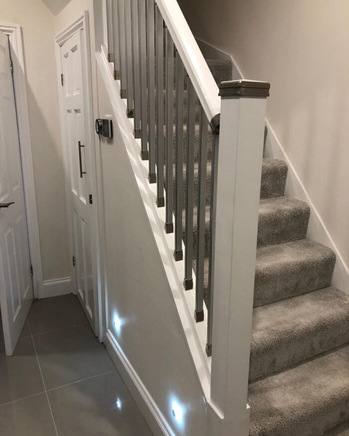 White Primed Solution Handrails & Baserails - In Various Lengths - Image 8
