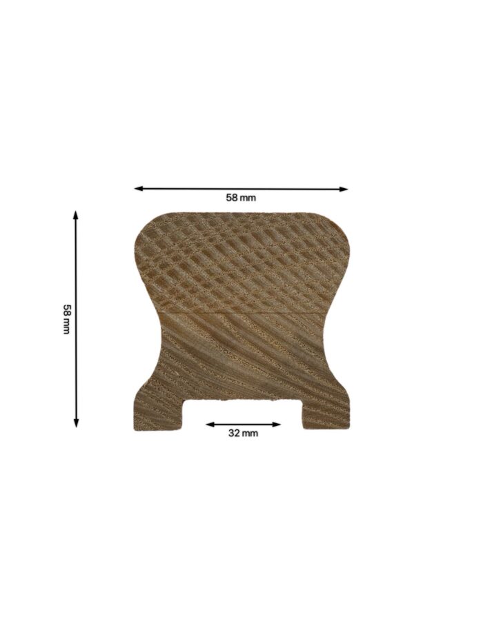 Stair Refurb Kit Oak Handrails Baserail & 32mm Spindles - Image 4