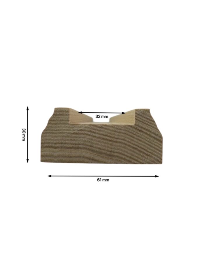 Stair Refurb Kit Oak Handrails Baserail & 32mm Spindles - Image 6