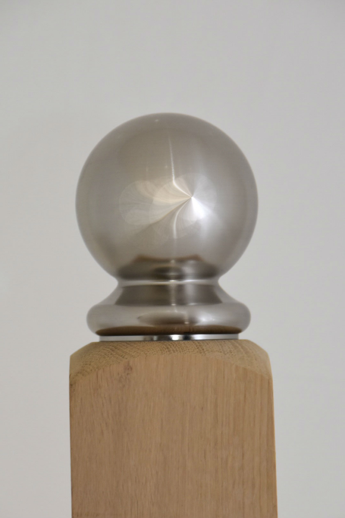 Unique Brushed Nickel Ball Cap - Image 3