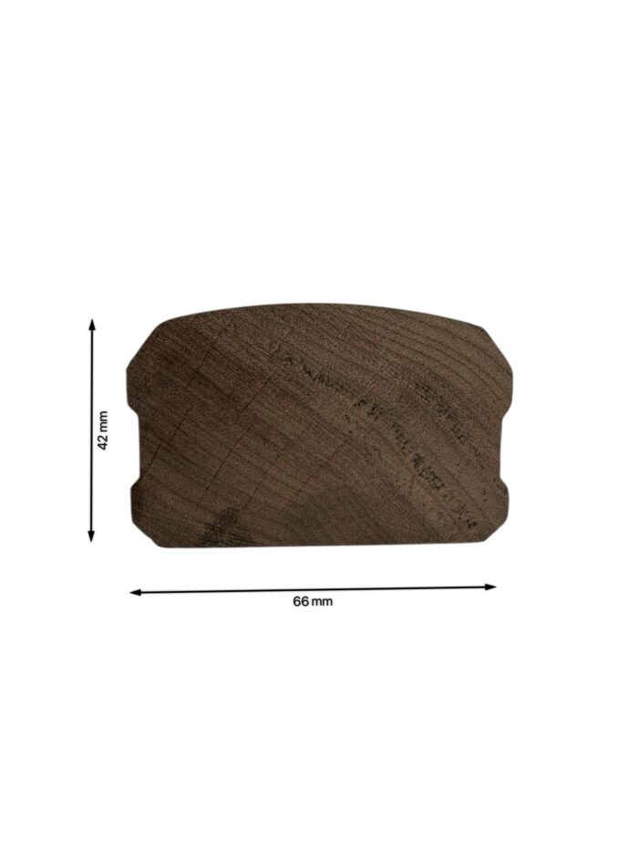 Black Walnut Solid Solution Handrails & Baserails - In Various Lengths - Image 4