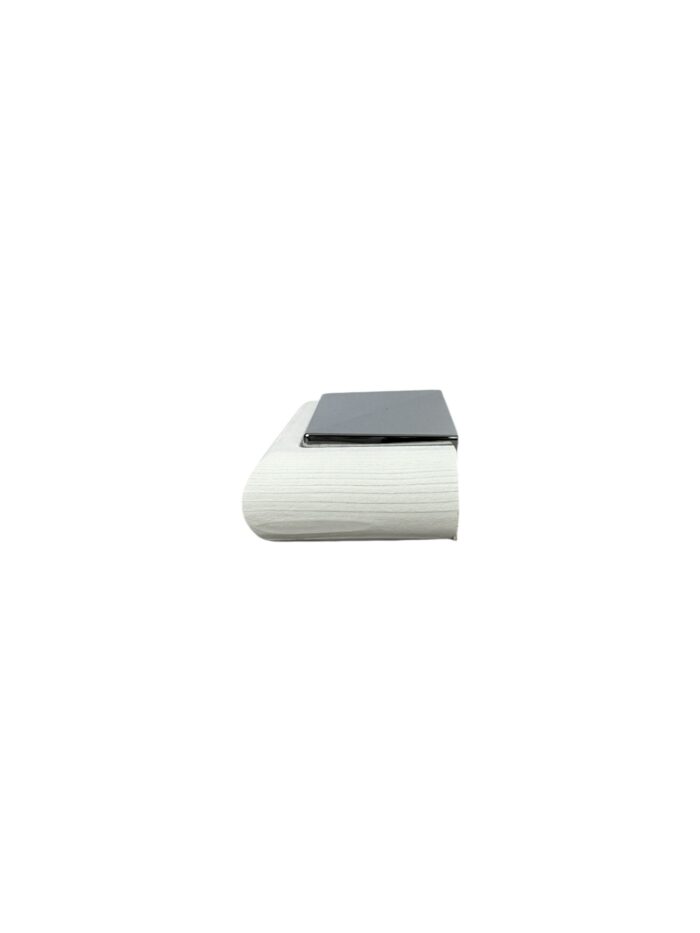 Unique Timber & Chrome Flat HALF Newel Cap - In Various Timbers - Image 9