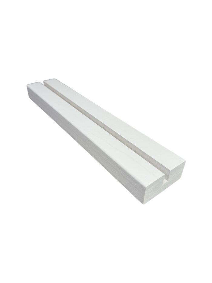 White Primed Square Handrails and Baserails - For Metal Spindles - Image 4