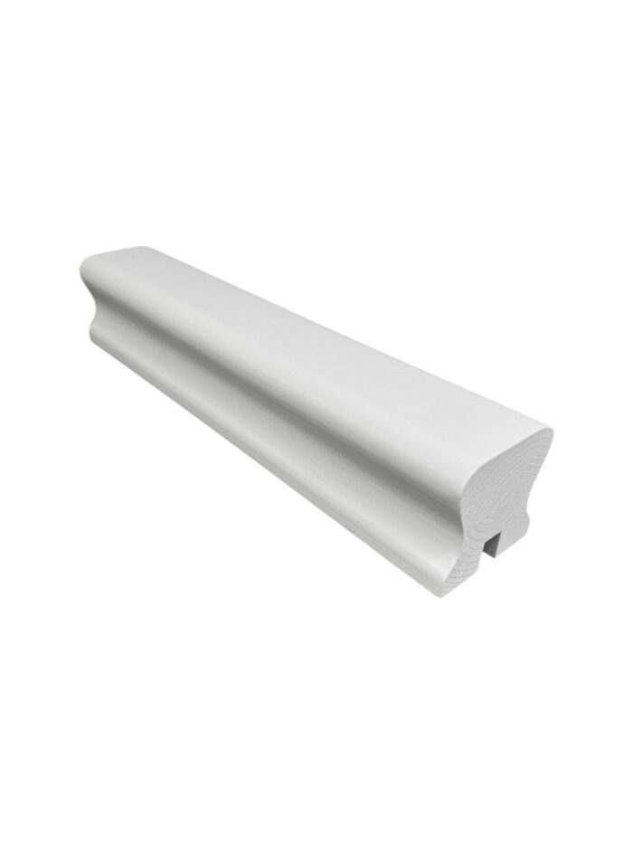 White Primed 10mm Glass Handrail and Baserail - In Various Lengths - Image 2
