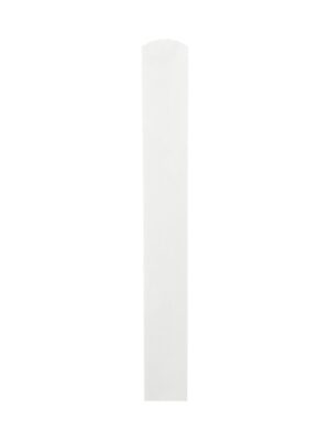 White Primed Newel Base 90mm x 500mm