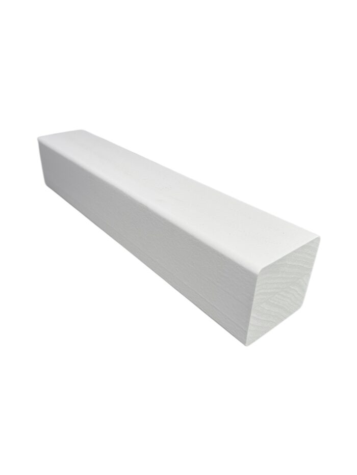 White Primed Square Handrails and Baserails - In Various Lengths - Image 6