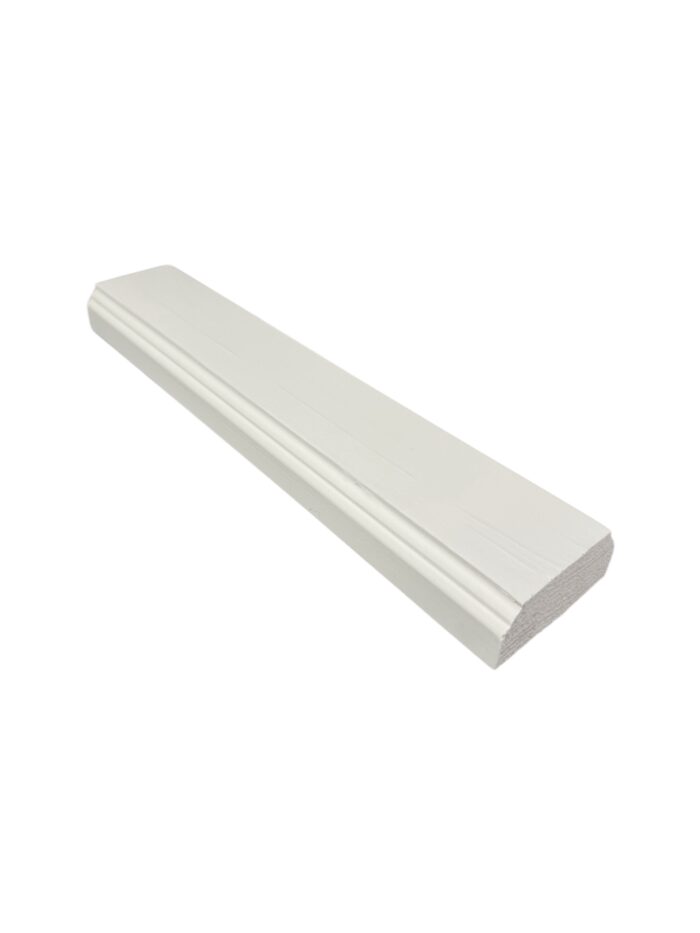 White Primed Stair Handrail and Baserail 41mm - In Various Lengths - Image 11