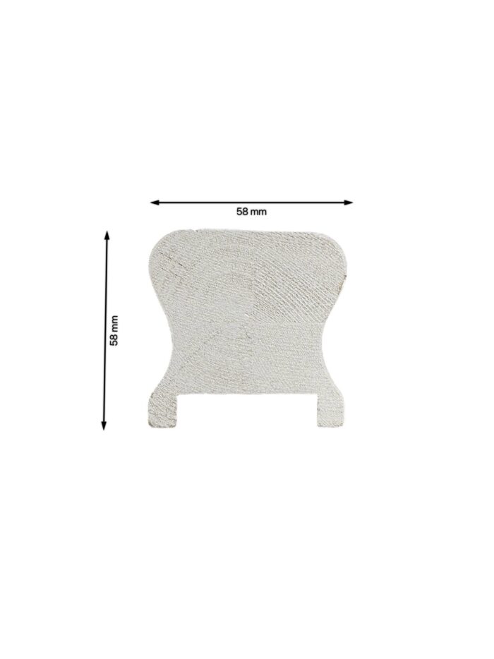 White Primed Stair Handrail and Baserail 41mm - In Various Lengths - Image 4