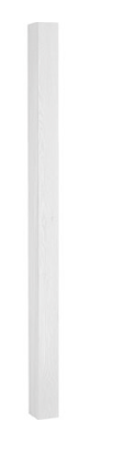 White Primed Square HALF Newel Post 90mm x 45mm x 1490mm