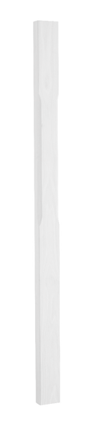 White Primed Stop Chamfer Newel Post 90mm x 1490mm