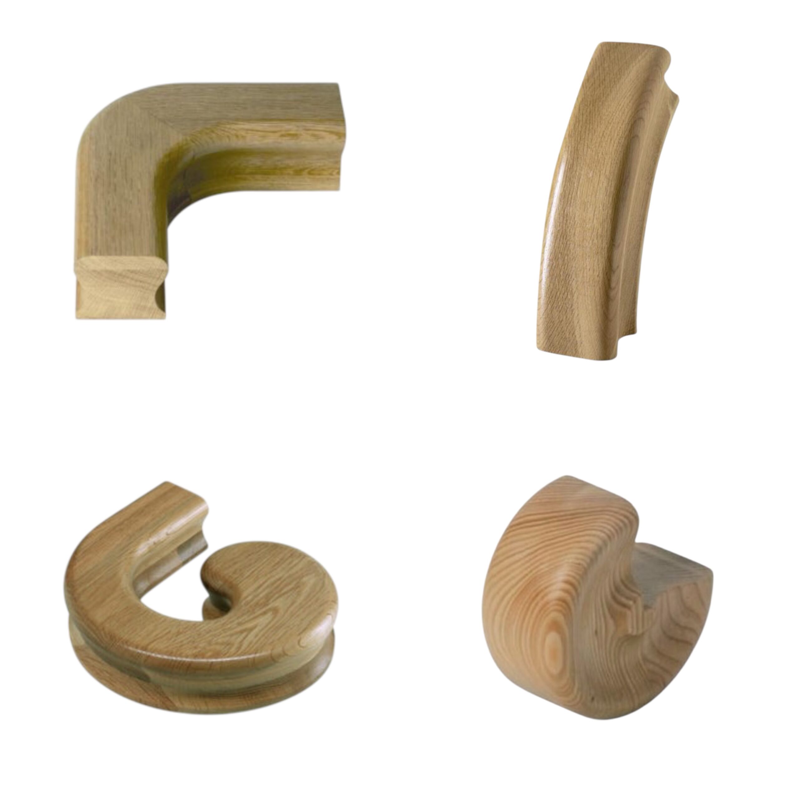 oak Handrail Fittings