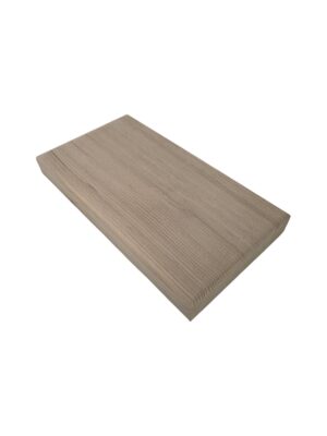 Hemlock Double Square Newel Cap 90mm x 180mm