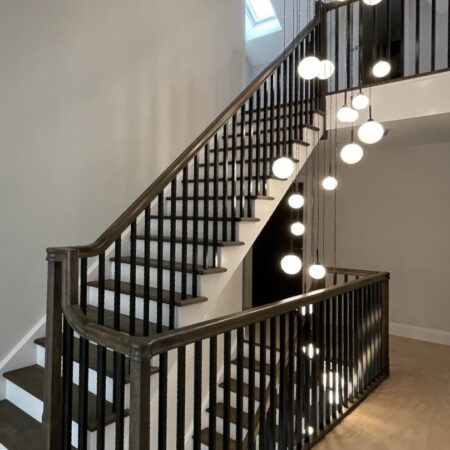 Black Metal Chunky Spindles