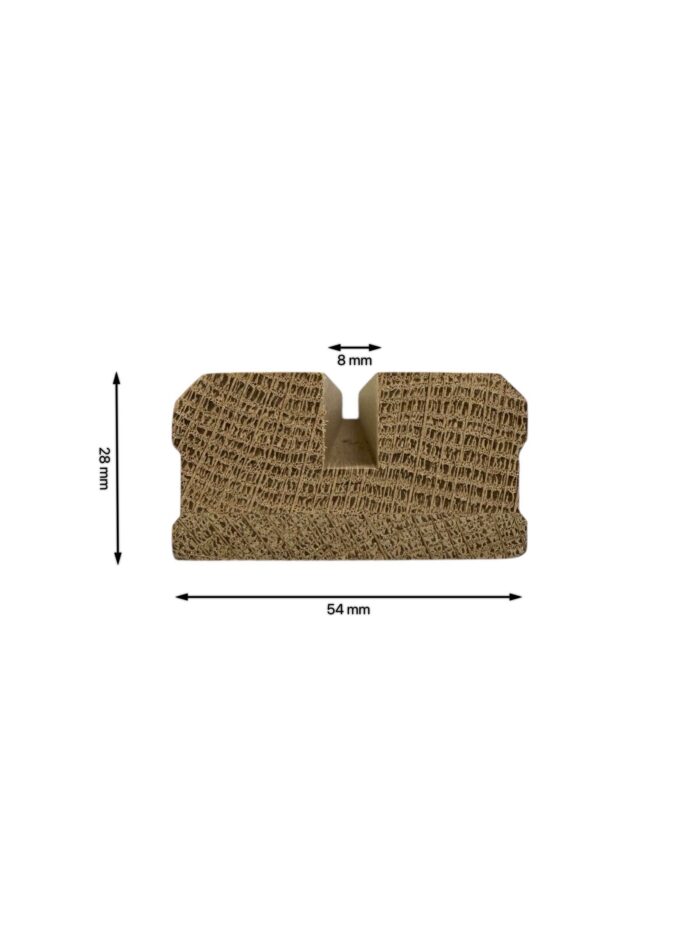 8mm grooved Baserail