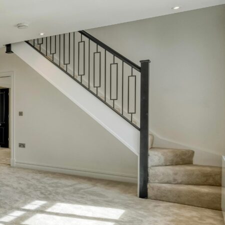 Black Metal Rectangle & Square Spindles