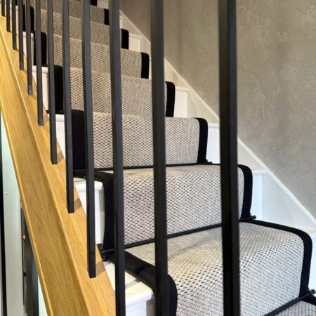 Black Square Metal Spindles